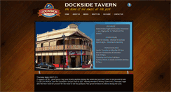 Desktop Screenshot of docksidetavern.com.au