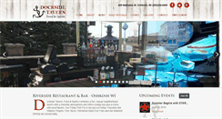 Desktop Screenshot of docksidetavern.com